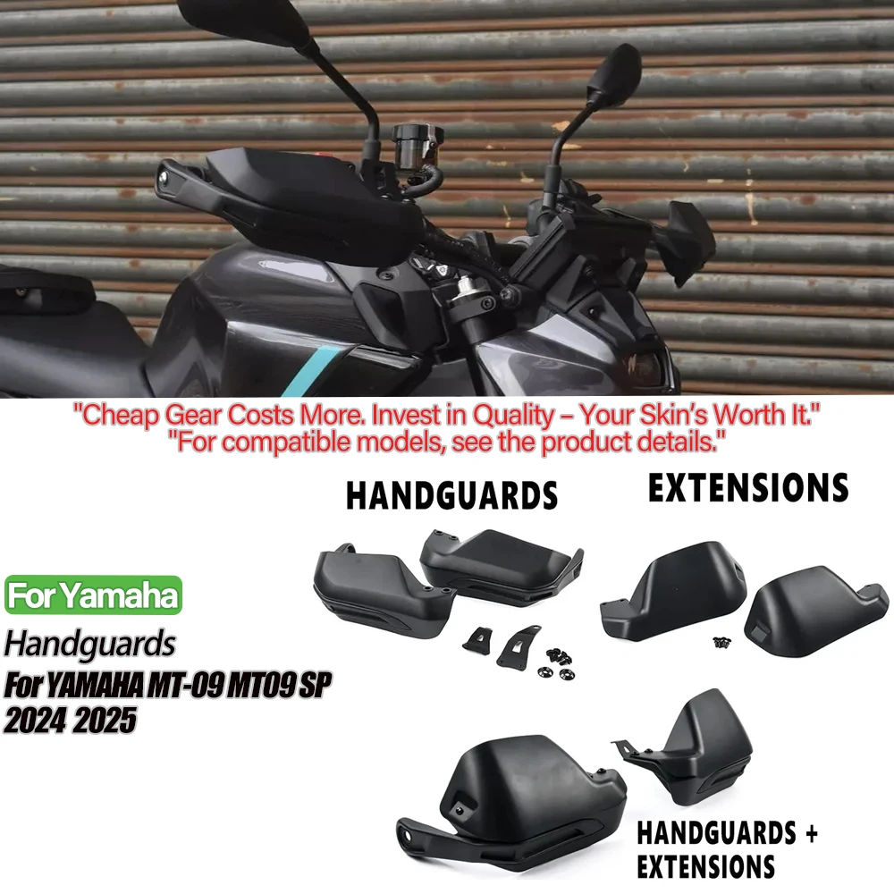 

Moto hand guards Upgraded FOR YAMAHA MT-09/MT09 SP 2024 2025 Motorcycle Hand Guards - Sturdy Shield Hand guard moto handguard