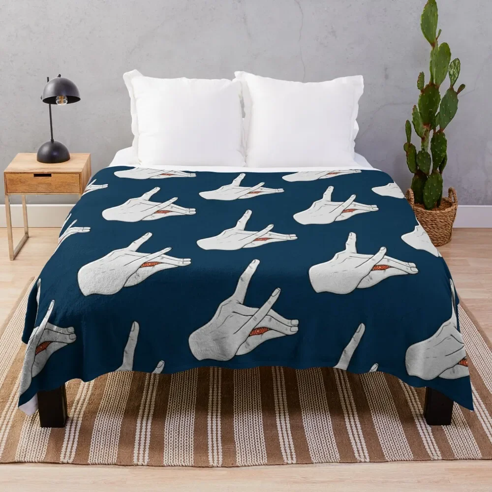 

FOX DEVIL Throw Blanket Cozy Home Blanket Gift for Christmas Holiday