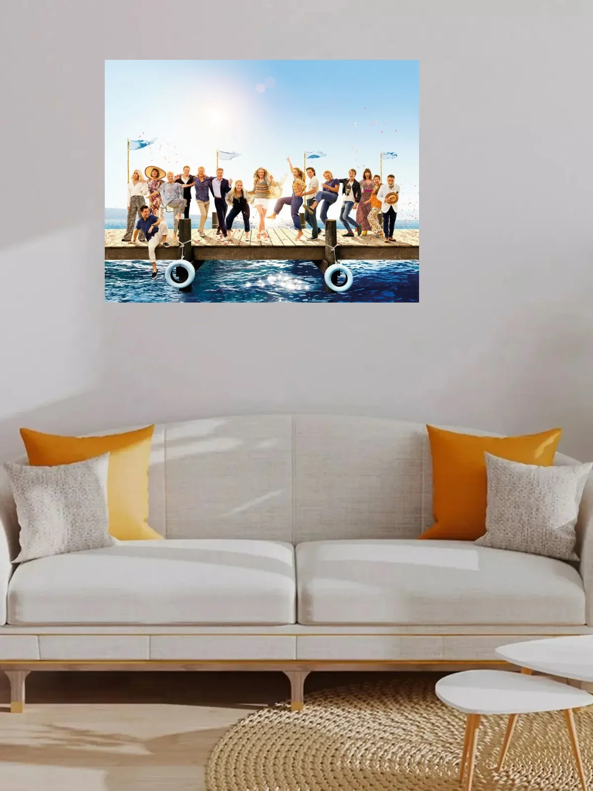 MAMMA MIA HERE WE GO AGAIN Movie, Art Picture Print Silk Poster, Home Wall Decor