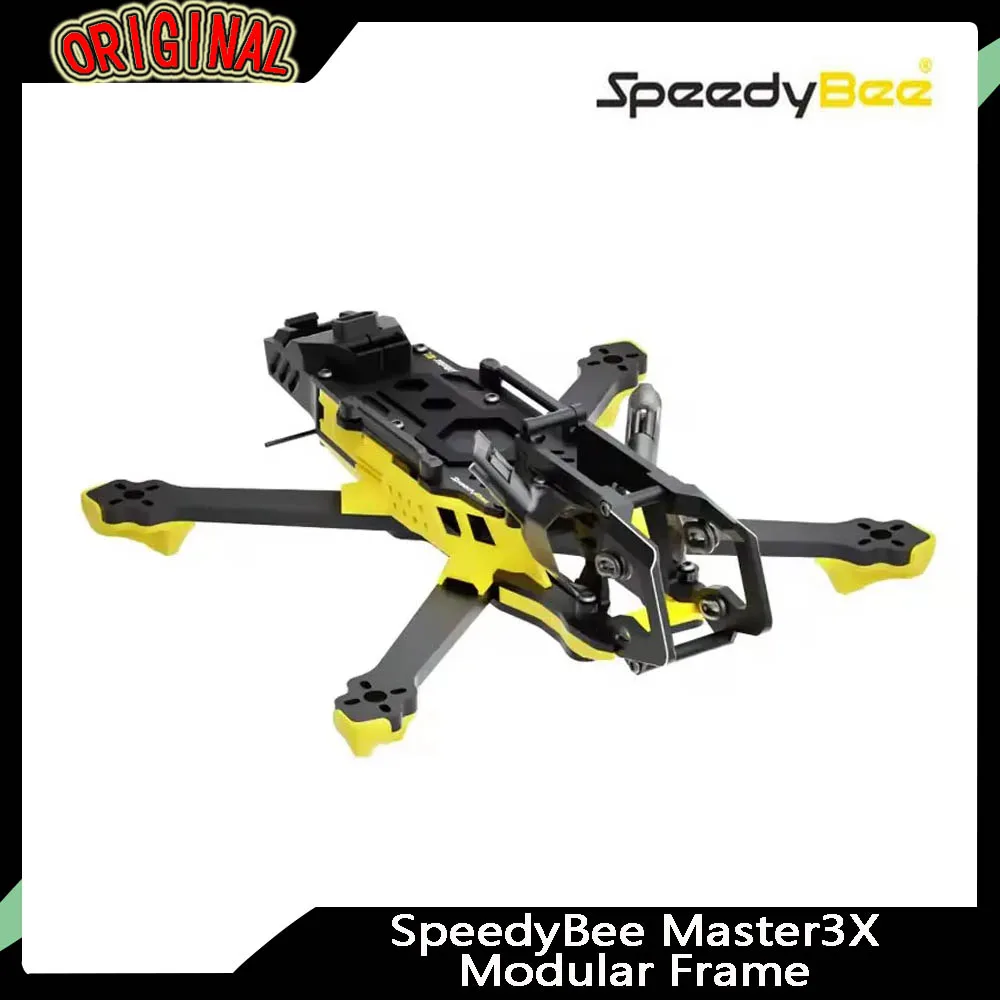 

Модульная рама SpeedyBee Master3X, 3-3,6-дюймовая рама гоночного дрона FPV для фристайла