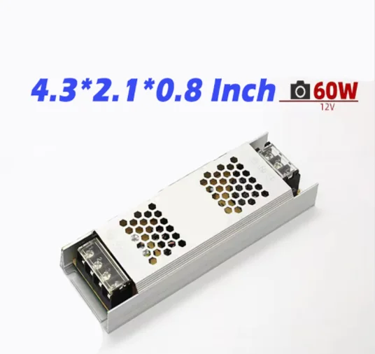 

Ультратонкий драйвер для светодиодных лент, источник питания постоянного напряжения, 12 В/24 В постоянного тока, трансформаторы освещения Mini60 Вт, 100 Вт, 150 Вт, 200 Вт, 300 Вт, 400 Вт