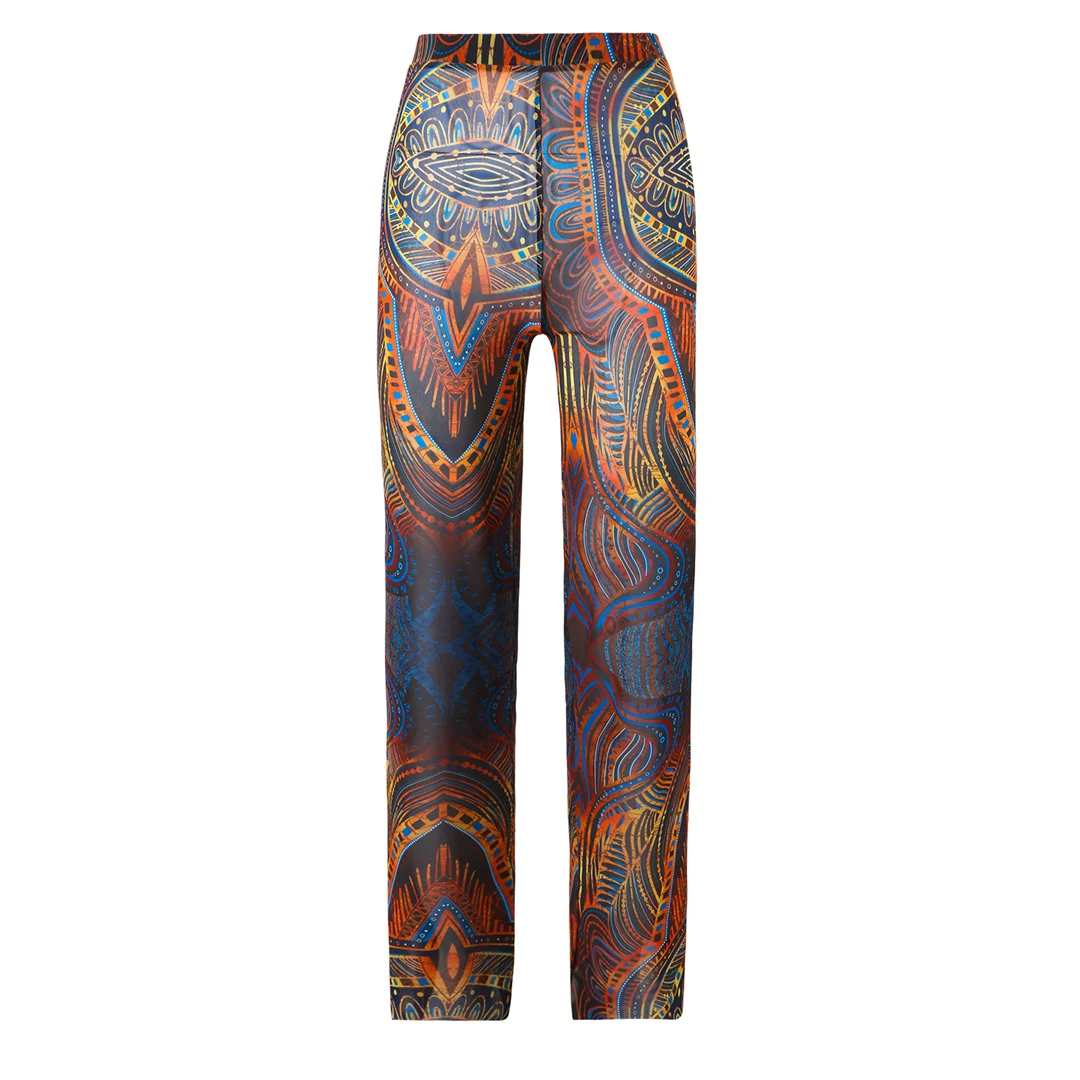 S - XXL Neuer bedruckter Badeanzug mit langen Ärmeln und Hose, einteiliger Damen-Badeanzug, floraler, gepolsterter Badeanzug, Badebekleidung, Modell V7176 – Detail 12