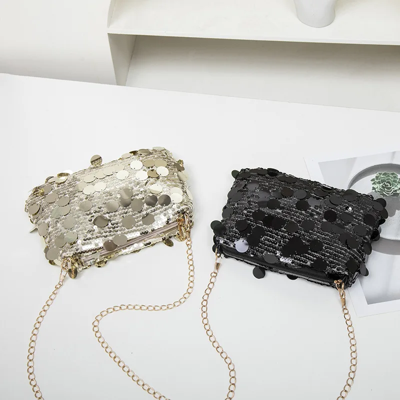 

Блестящая сумка через плечо, модная вечерняя сумка с пайетками, квадратная сумка на плечо для вечеринок, банкетов, встреч с друзьями, модных вечеринок