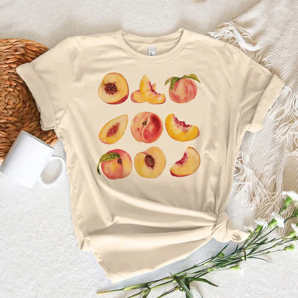 Vintage Peaches Printed