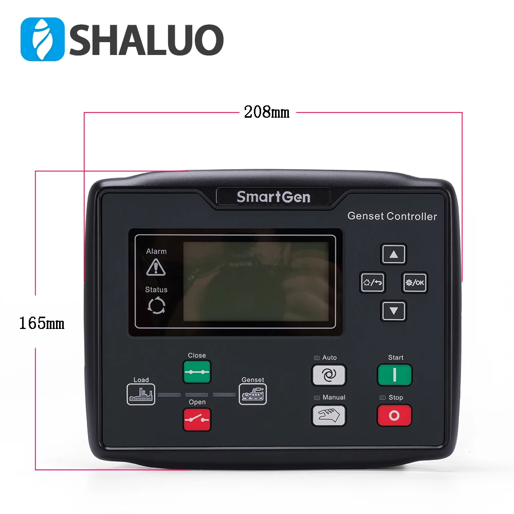 auto start generator control panel automatic remote diesel electric genset smartgen controller 6110N