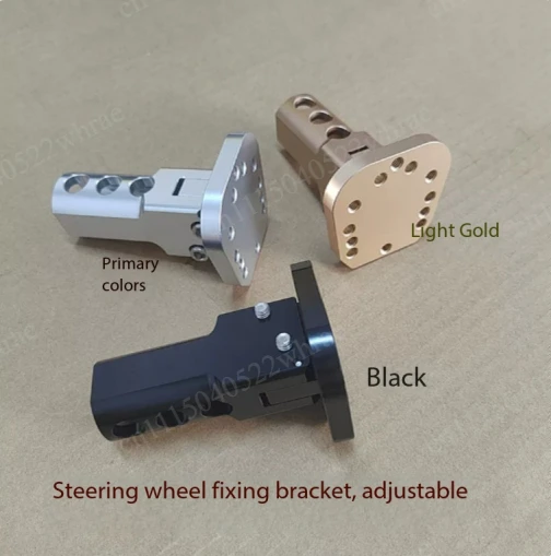 For  Steering Wheel Base, Universal Adjustable Steering Wheel Base for Racing Karts,Go Kart Steering Wheel Base