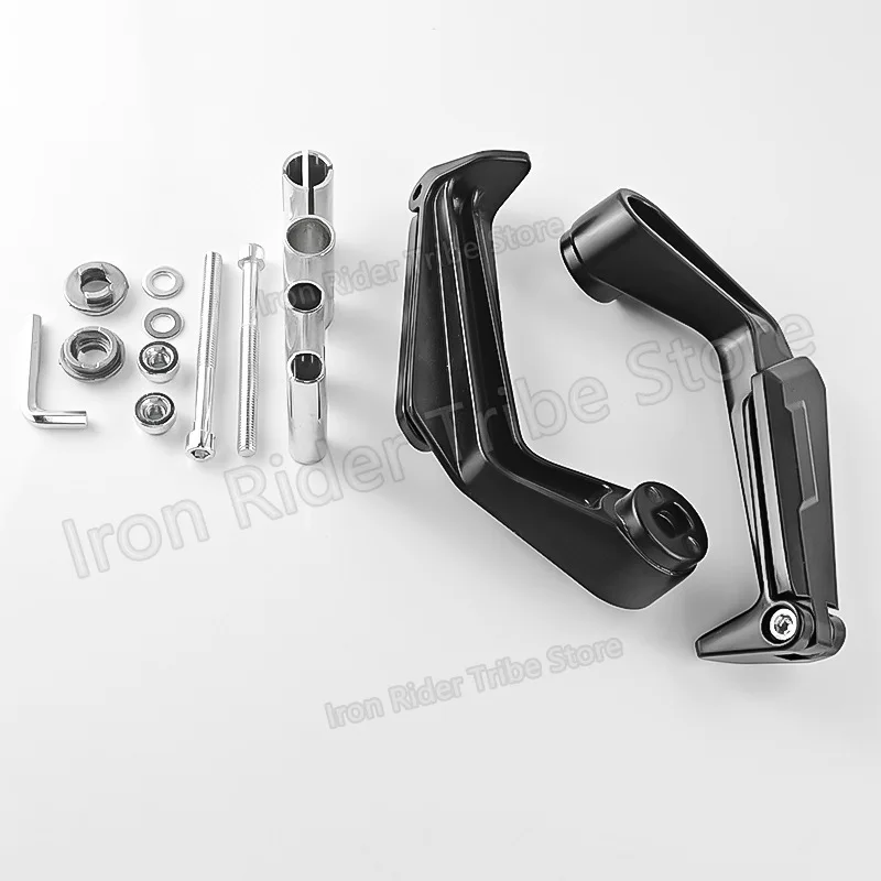 New bow guard rearview mirror motorcycle electric vehicle anti-drop hand guard brake wind cutting mirror