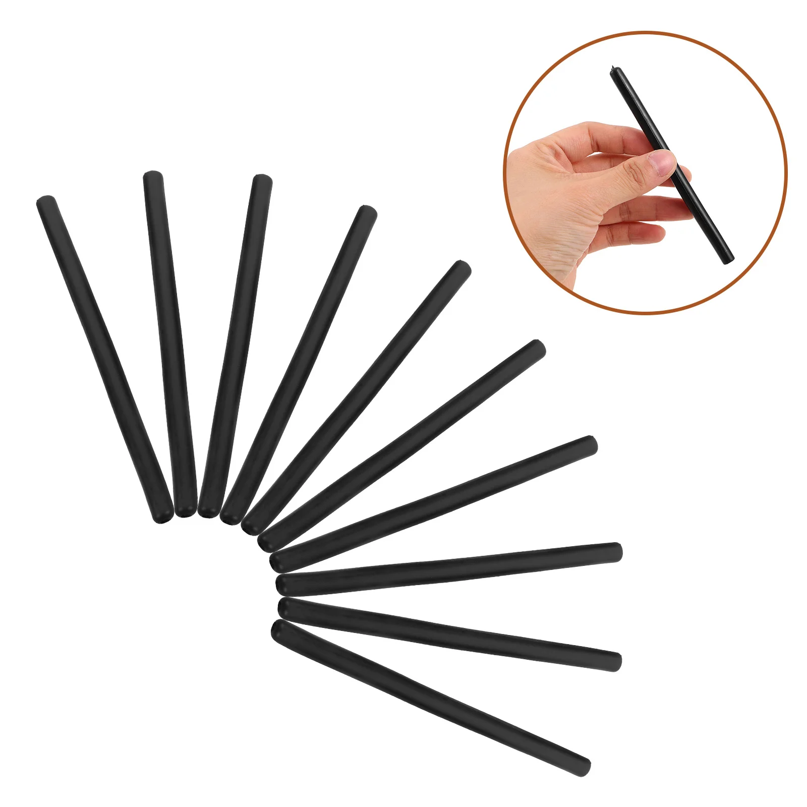 

20pcs Hanger End Covers Black Non-Slip Protective Caps For Wire Hangers Clothing Rack Tip Sleeve Dust Shield