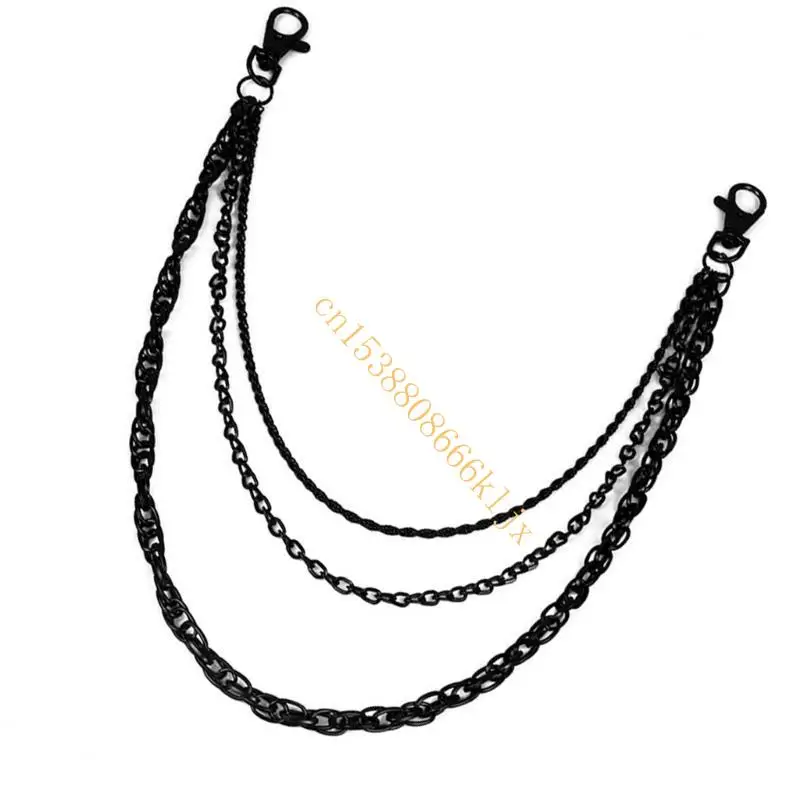 

Stylish Punk Rock Chain Charm For Men Perfect For Stage Performances And Event 066C