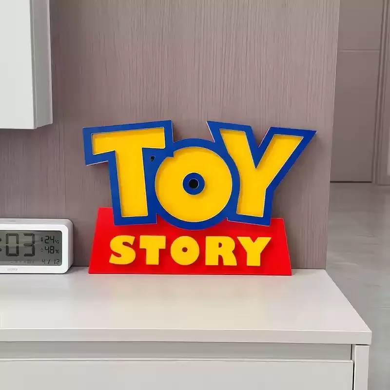 

Cartoon Anime Toy Story 3d Logo Signage Living Room Home Decoration Children'S Room Cartoon Ornament Party Surprise Gift