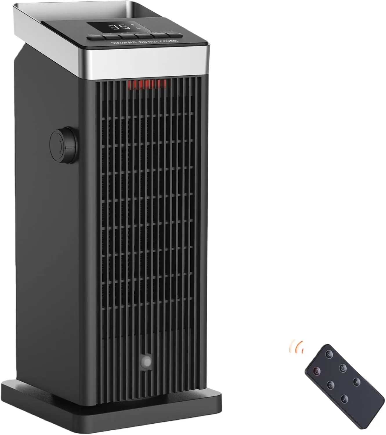 

Электрический обогреватель с быстрым нагревом 1500 Вт и термостатом, 90 ° Осциллирующий керамический PTC-обогреватель с 24-часовым таймером для использования в помещении