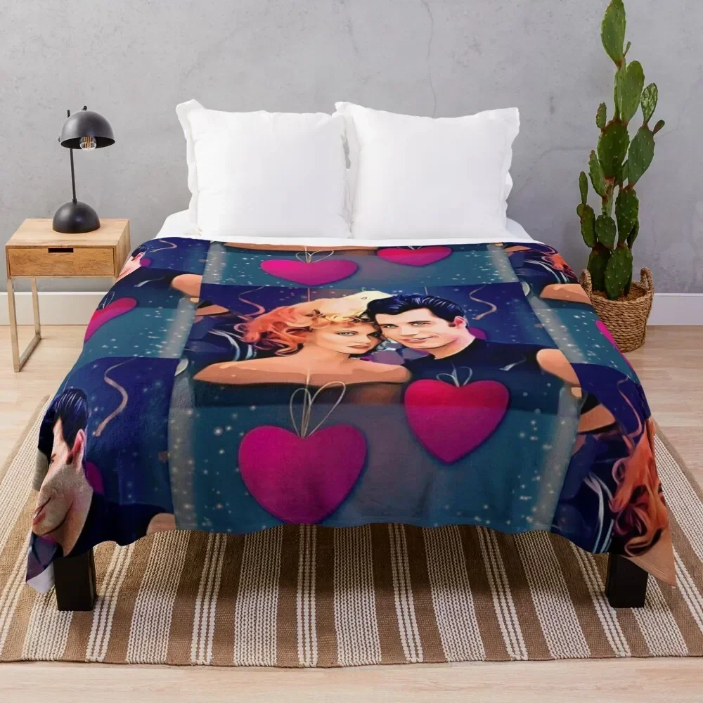 Grease musical movie Throw Blanket Decorative Beds warm for winter Comforter Luxury Throw Blankets