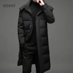 Men Long Padded Down Jacket Duck Down Padding Male Winter Brand Man Jackets Men's Clothing Coats for Men Casual Man Sack