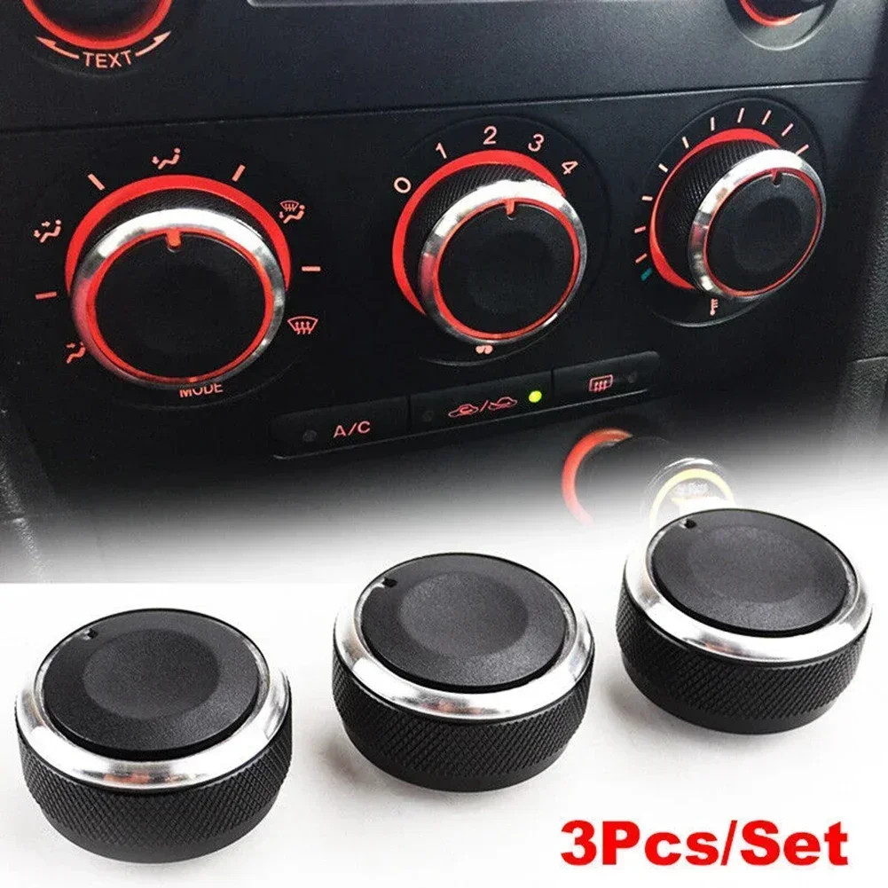 

Buttons Trim Car Parts For Mazda 3 2003/2004-2009 First Generation 3pcs/set Cover Trim High Quality Car Accessories