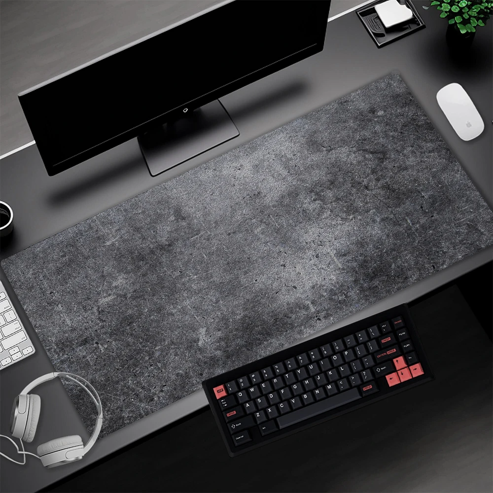 

Large Dark Gray Mouse Pad Keyboard Accessories Gaming Mousepad Xxxl Computer Desk Mat Very Large 1200x600 Rugs Office Protector