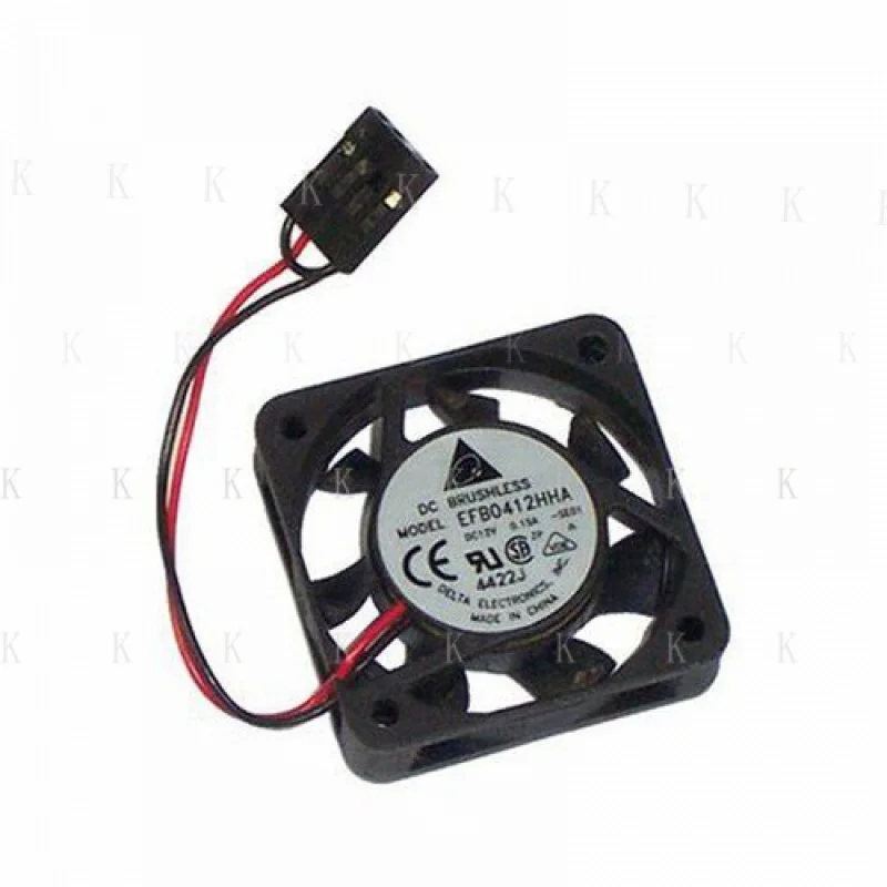 

C ДЛЯ Delta EFB0412HHA 40x40x10 мм Охлаждающий вентилятор постоянного тока 12 В 0,15 А 2 провода