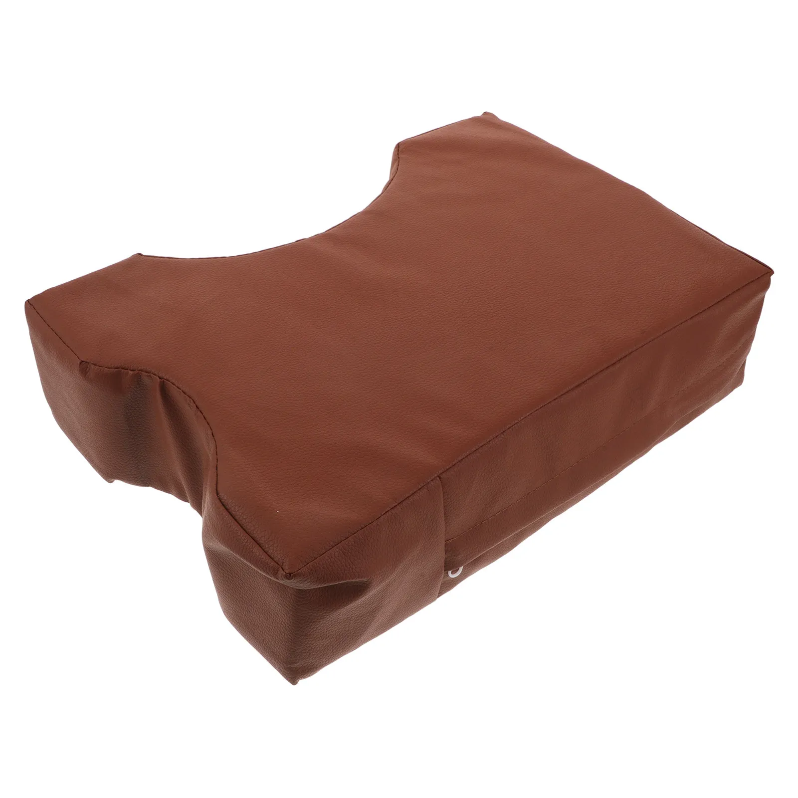 Nonslip PU Pedicure Stool Thick Cushion Footrest Step Stool for Nail Salon Home Office Kitchen Bathroom Support Footrest