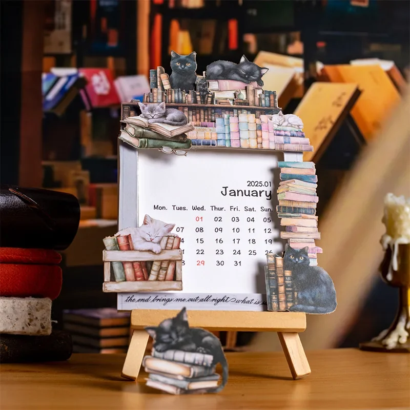 15pcs คู่มือ Bottoming ชั้นวางหนังสือ Black Cat ชั้นวางหนังสือสติกเกอร์ตู้หนังสือ Theme Pack Hard Card Series อุปกรณ์ 147*94 มม.