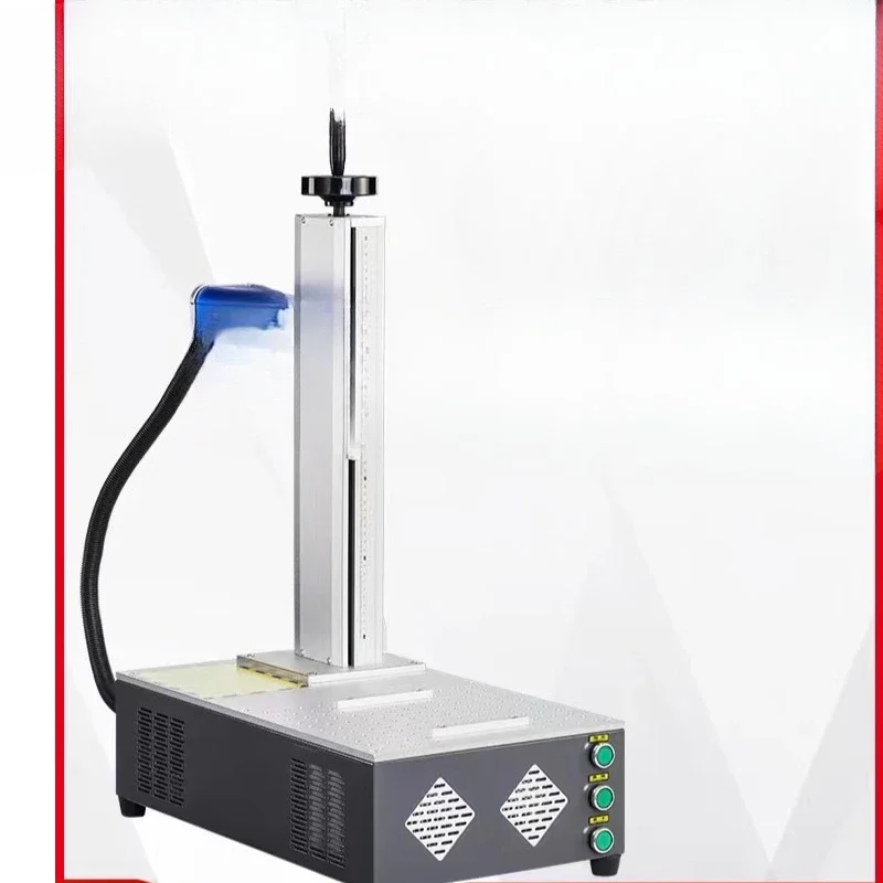 

Fiber laser marking machine, desktop small metal wood UV