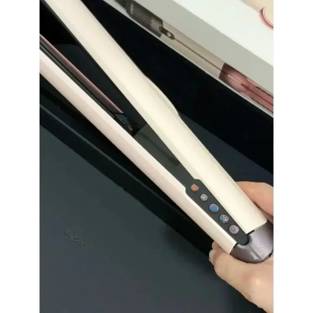 Light Luxury Hair Straightener Negative Ions Dual Use Dry Wet Non Damaging Clip Barber Curling Iron Fluffy Hair barber tools