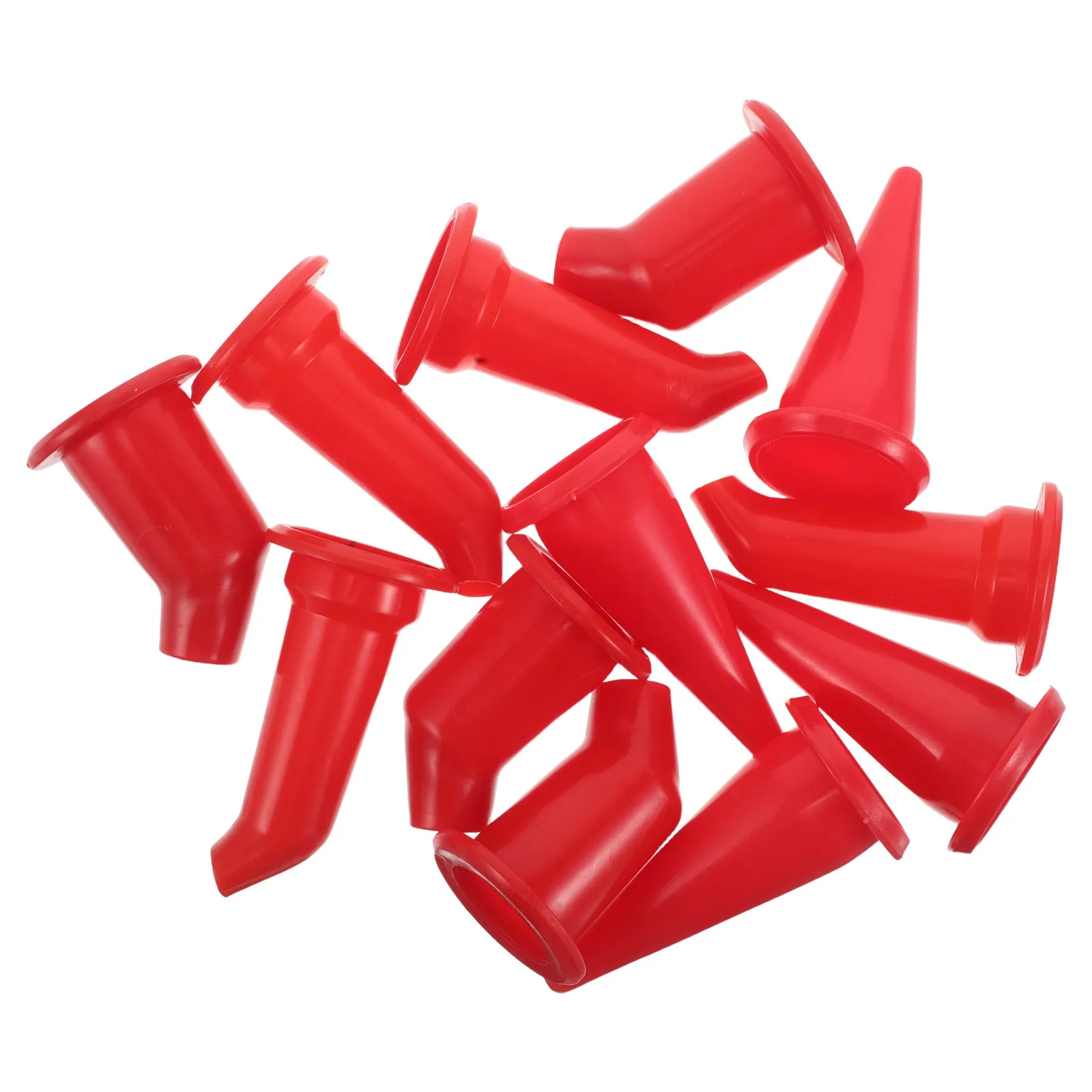 12 stücke Glas Kleber Düsen Entenschnabel Kunststoff Abdichten Tipps Wiederverwendbare Dichtstoff Applikator Für Badezimmer Küche Joint Füllung Werkzeug