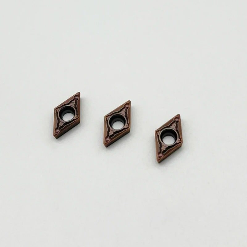 DCMT070204 DCMT070208 DCMT11T304 DCMT11T308 LF6018 Carbide Insert DCMT Internal Turning Tools For Stainless Steel