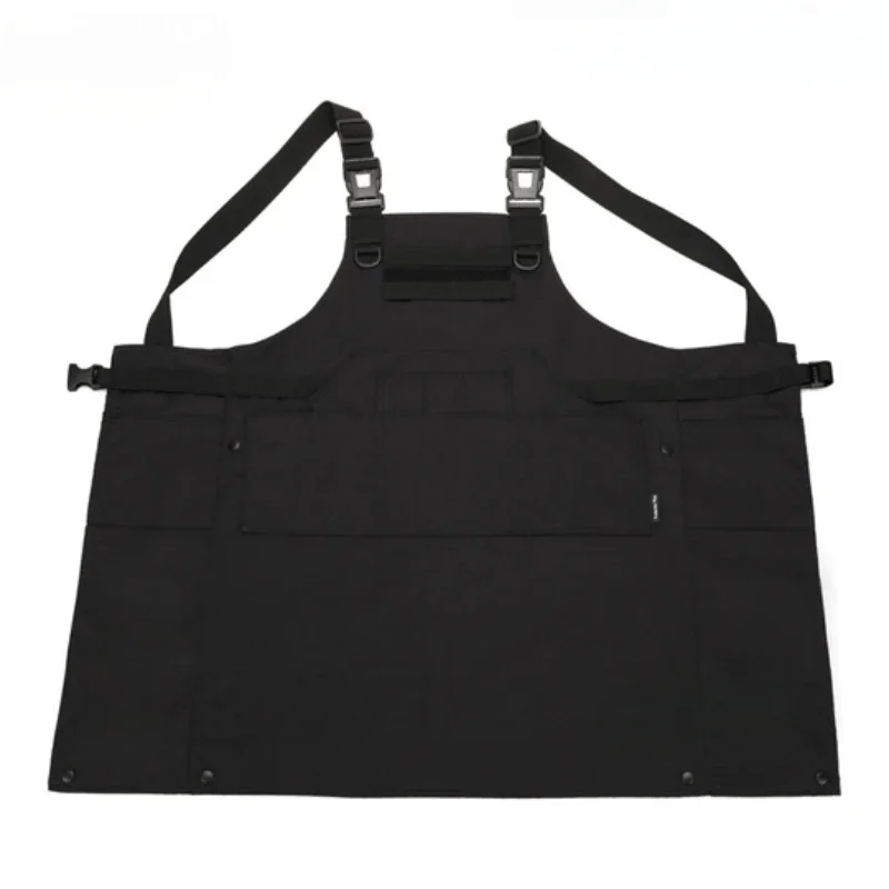 Tactical Vest Apron Men Women 12 Pockets Camouflage Work Apron Outdoor Clothes Accessories Camping Picnic Garden  Wear-resisting