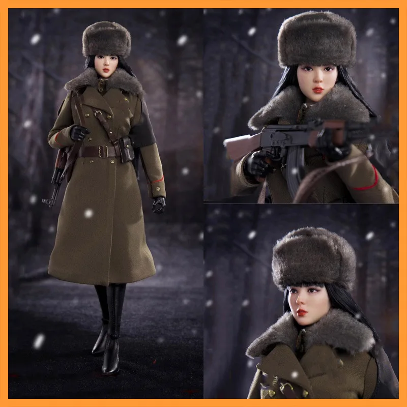 In Stock FLAGSET 1/6 Scale FS 73040 Handsome Brave Resolute Asian Female Soldier Full Set Fit 12inch Action Figure Model Toys