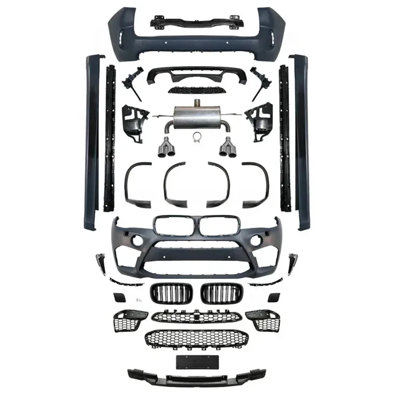 Carbon Fiber M Sport M Peormance F15 Full Body Kit Complete Wide X5m Bodykit for s X5 F15 2013 2014 2015 2016 2017 2018 3