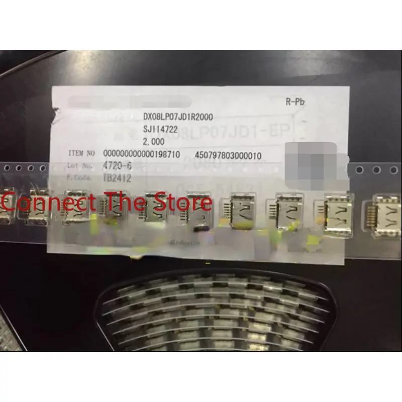 

5PCS DX08LP07JD1R2000 01050170002 UAF04-10374-1509 USBFS-00530-TP7F UT11123-1A502-7H USB