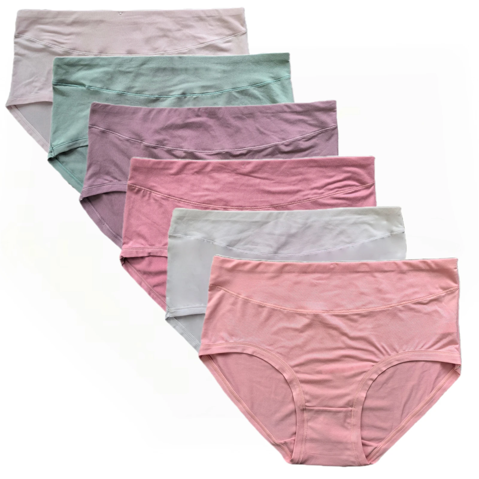 

Modal Women's Panties,Plus Size Women's Underpants,Mid-rise Women's Briefs,Soft Woman Underwear Panti,Panty Woman 6Pack/Lot