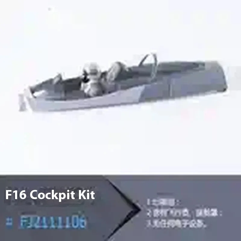 Freewing 70mm F16 ensemble complet d'accessoires d'origine, fusélisation, ailes principales, queue plate, queue verticale, train d'atterrissage, pneus