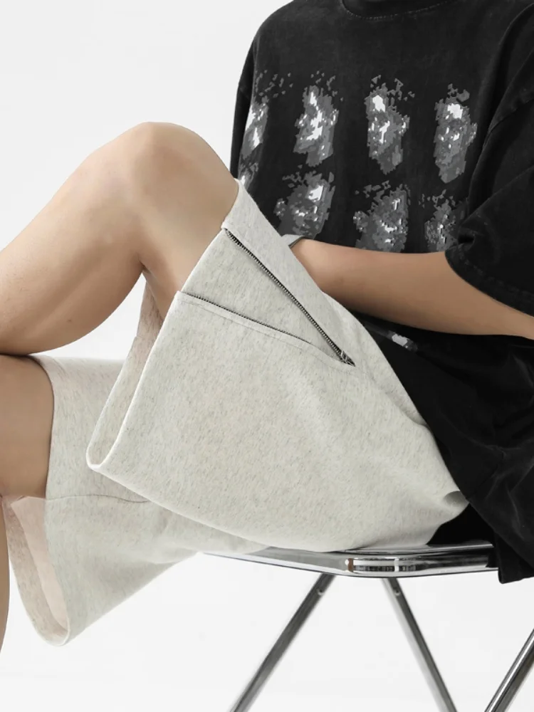 

Американские летние тонкие прямые шорты свободного кроя для подростков: модные, повседневные, спортивные, дышащие, удобные