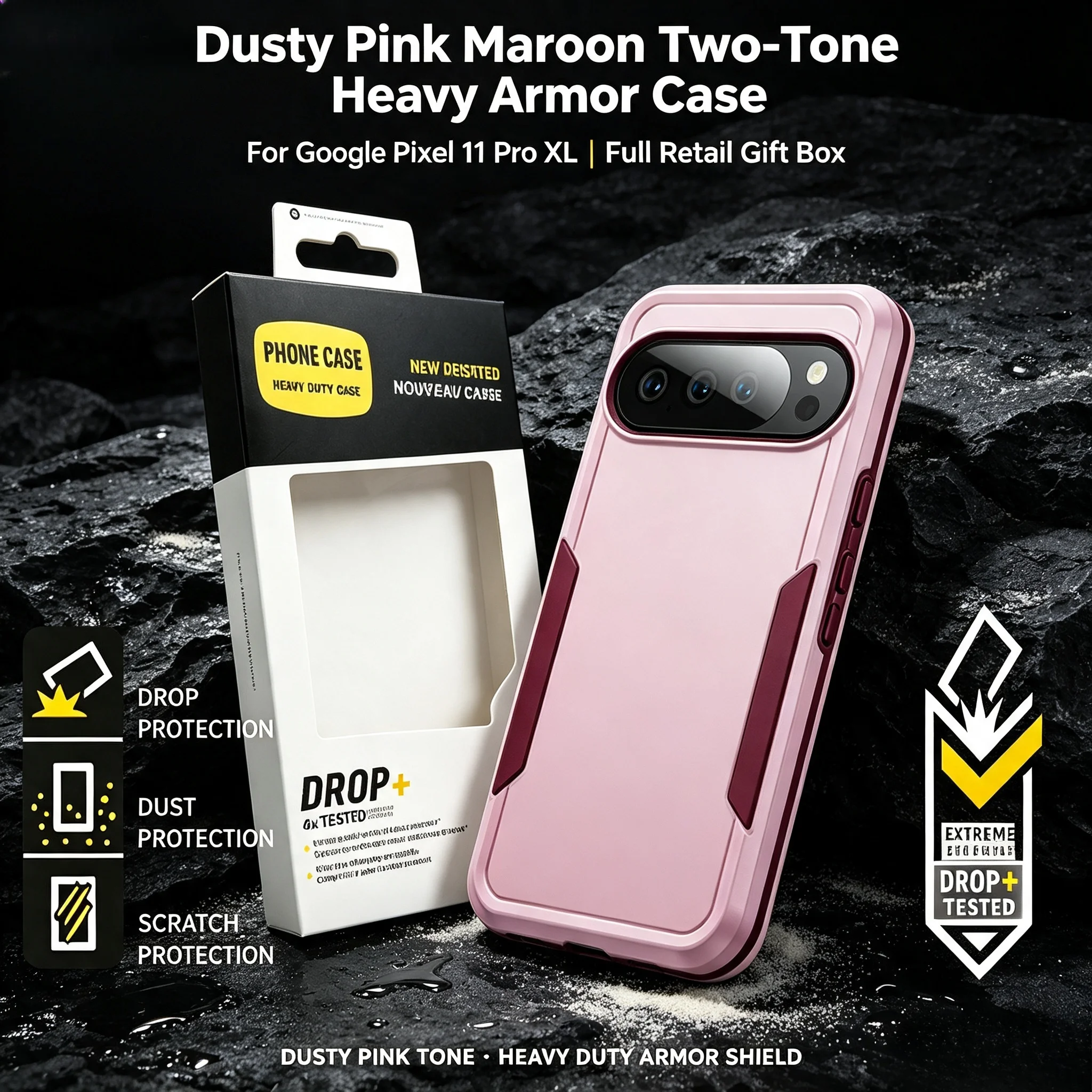 Google For Google Pixel 11 10 9 Pro XL 10A 9A 8 7 Pro OTT-BOX Military Grade Hybrid Armor Outdoor Shockproof Rugged Defender Case Cover - Aliexpress Deal