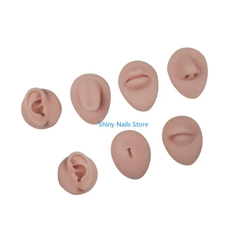 

Профессиональный набор для тренировки губ и бровей с 3 оттенками силикона для начинающих и художников