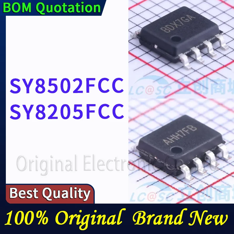 

SY8502FCC SY8205FCC В наличии Оригинальные высококачественные компоненты