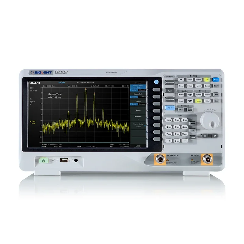 SIGLENT SSA3032X-Reliable Lightweight Spectrum Analyzer Powerful for Test Instruments with Frequency Range of 9 kHz to 3.2 GHz