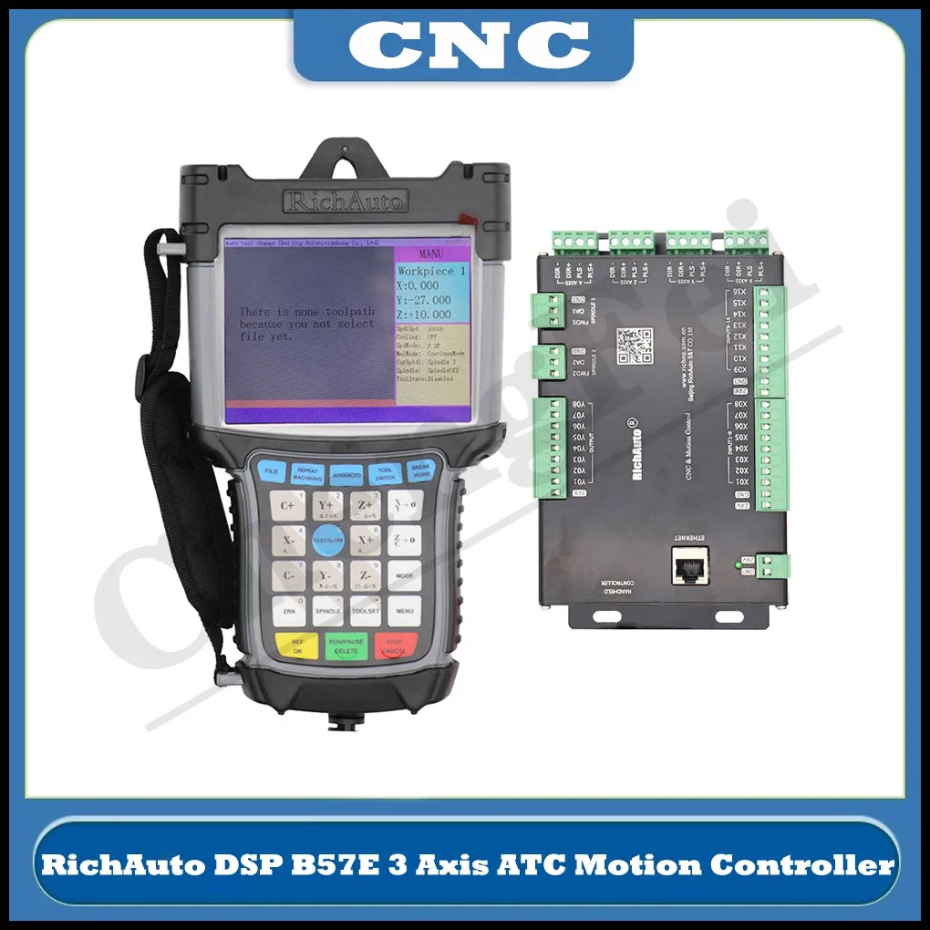 RichAuto DSP B57 CNC controller 3axis B57E B57S ATC controller for automatic tool Straight line tool cnc machine Cyclmotion