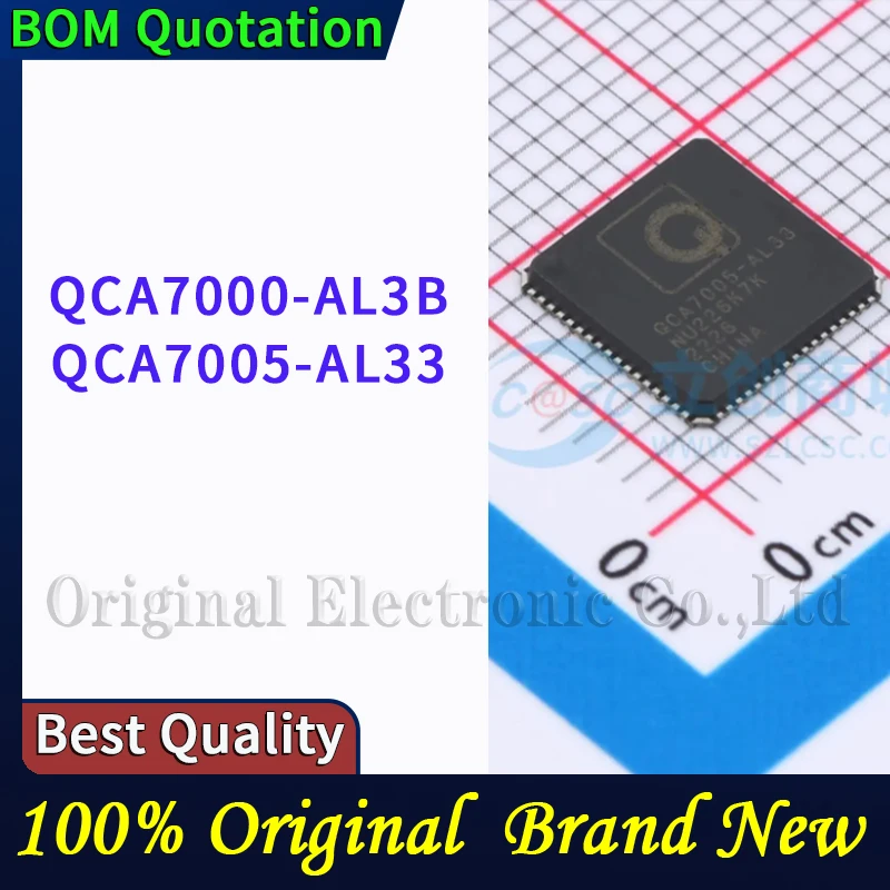 10pcs/lot QCA7000-AL3B QCA7005-AL33 plastic casing Original  In stock High quality