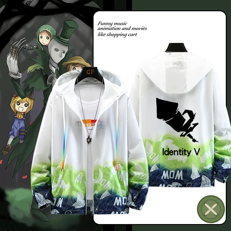 

Повседневная свободная летняя куртка с защитой от солнца, с логотипом Fifth Element Game Nearby Weapon Mark, модная полиэстеровая куртка