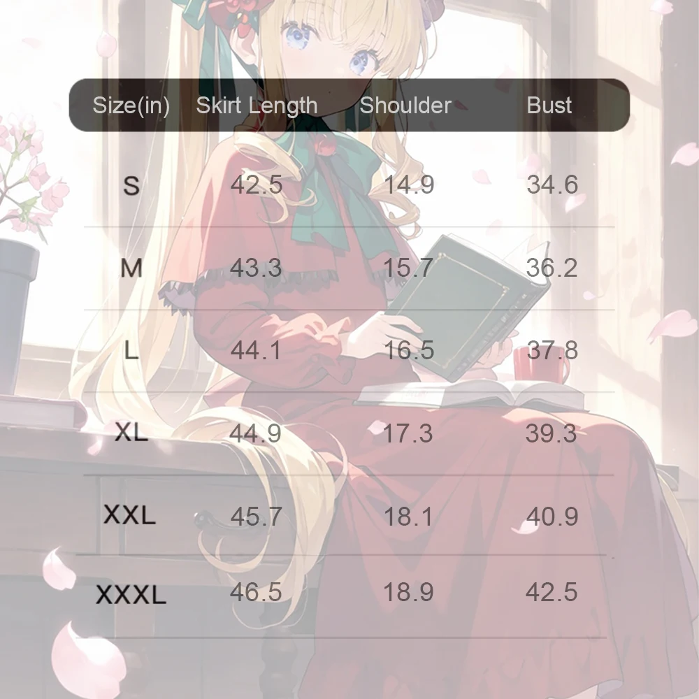 Lolita Cosplay Rozen Maiden Costumes Anime Birthday Role Play Princess Dress DokiDoki-R Halloween Mercury Gothic Y2K Outfit Set - Image 3