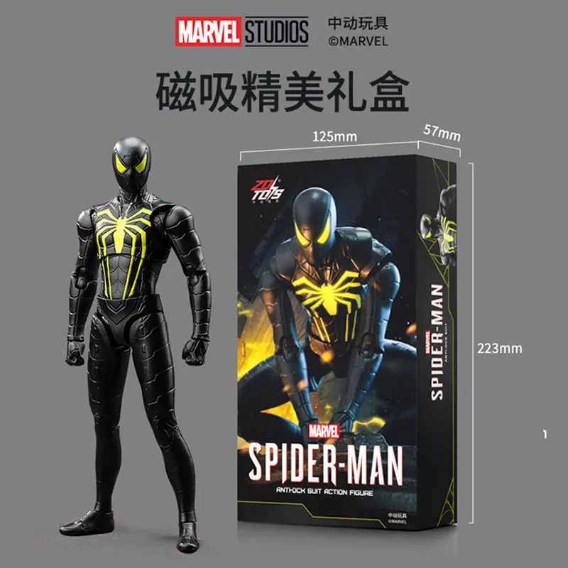 

Игрушка Zhongdong Toys: Лицензионная фигурка Человека-паука с броней-антиоктопусом, 20 подвижных суставов, декор для рабочего стола, подарок на день рождения