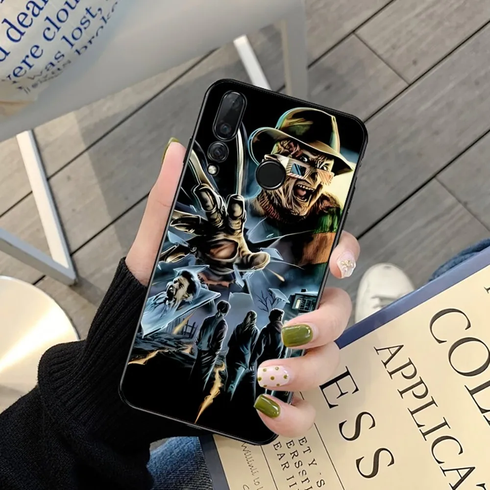 Film K-Krueger F-Freddy Horror Phone Case For Huawei Y9 6 7 5 Prime Enjoy 7s 7 8 plus 7a 9e 9plus 8E Lite Psmart Shell