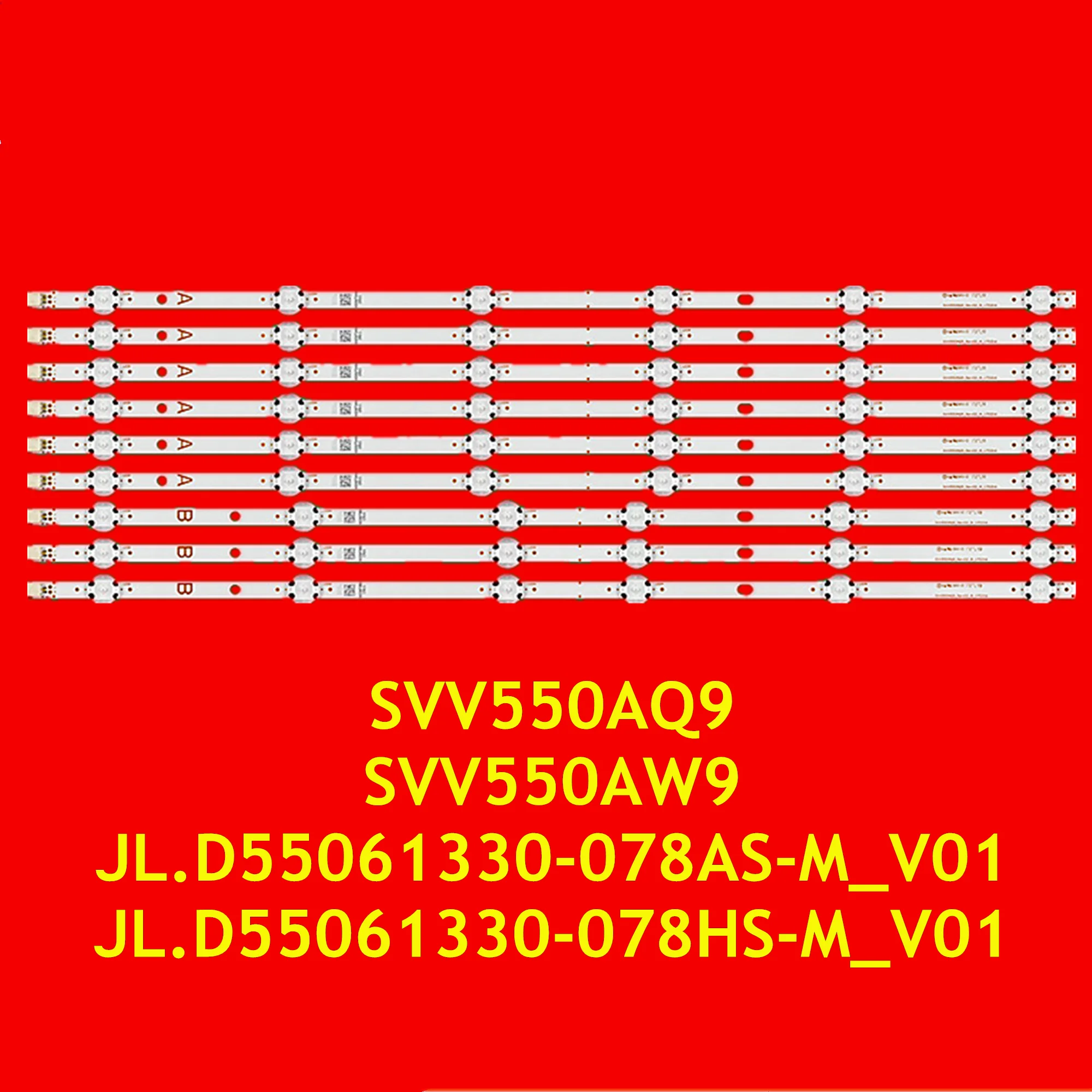 tira led para 55v5863dg 55t6863db 55ud8400 lt55vu63 tx 55fx550b tx 55fx551b tx 55fx555e tx 55gx551b svv550aw9 svv550aq9 a b 01