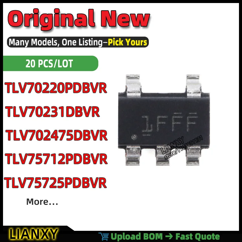 TLV75725PDBVR TLV702475DBVR TLV70231DBVR TLV75712PDBVR TLV70220PDBVR SC-74A LOW-DROPOUT LINEAR REGULATOR New Original