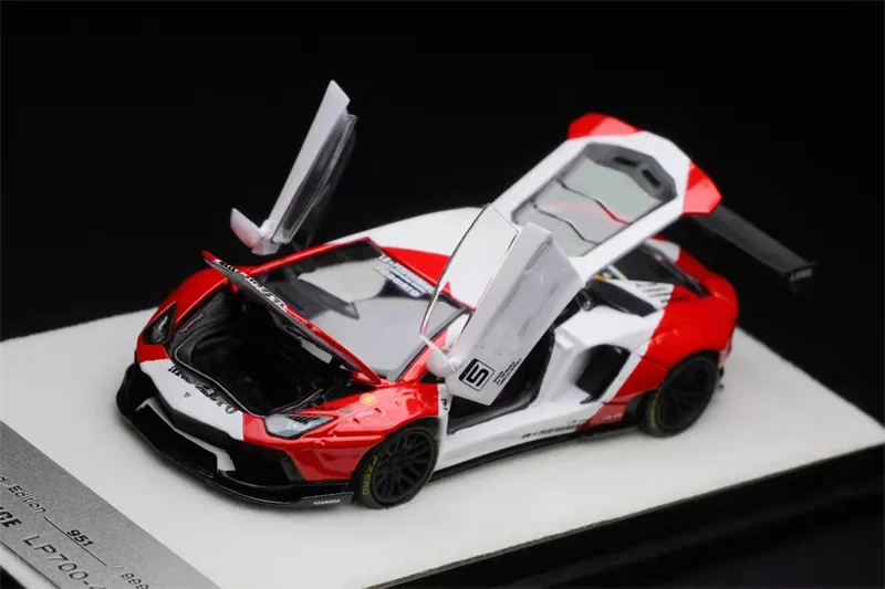 PGM 1:64 For Aventador LP700 LB MB Simulation Limited Edition Alloy Metal Static Car Model Gift