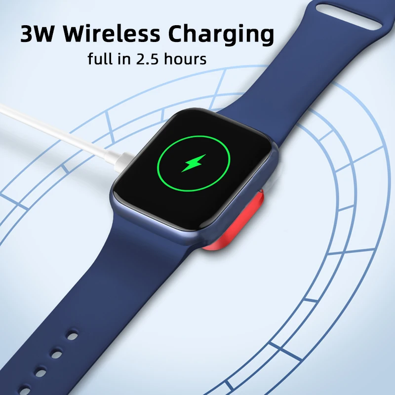 3W Magnetic Wireless Charger For Apple iWatch Series 9 8 7 6 5 SE 4 3 2 Ultra For iOS to Type-C 2 in 1 Portable Charging