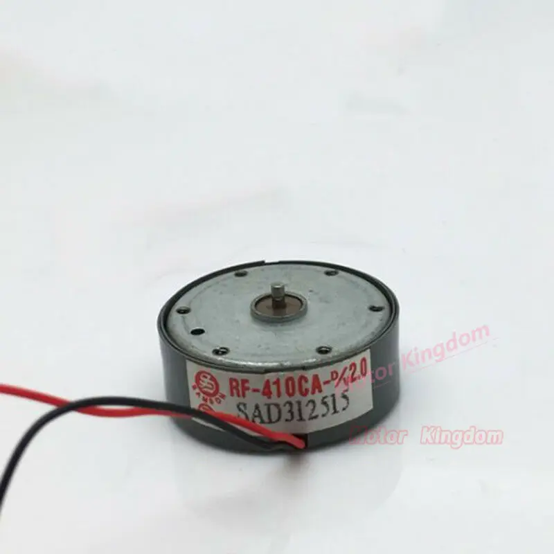 RF-410CA Ultrathin Micro Round Spindle Motor: V CD Oynatıcılarında Güçlü ve Hassas Performans İçin İdeal Çözüm