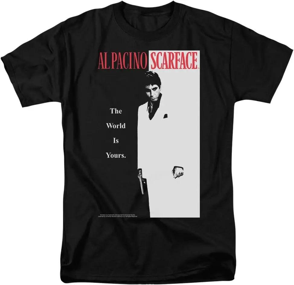 Popfunk Classic Scarface The World is Yours T Shirt & Stickers