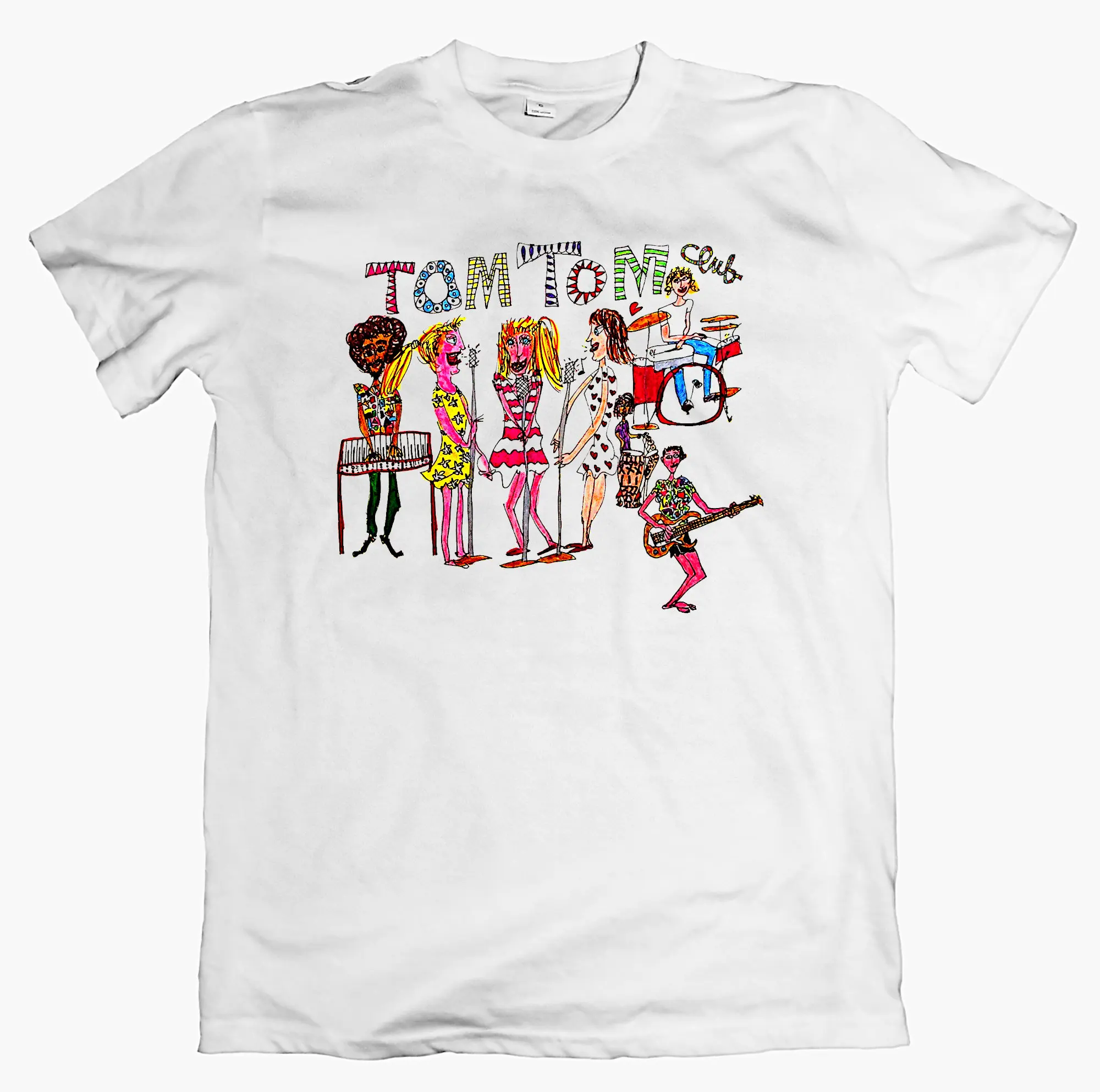 TOM CLUB T shirt wordy rappinghood genius of love talking heads devo xtc wire television esg b52s